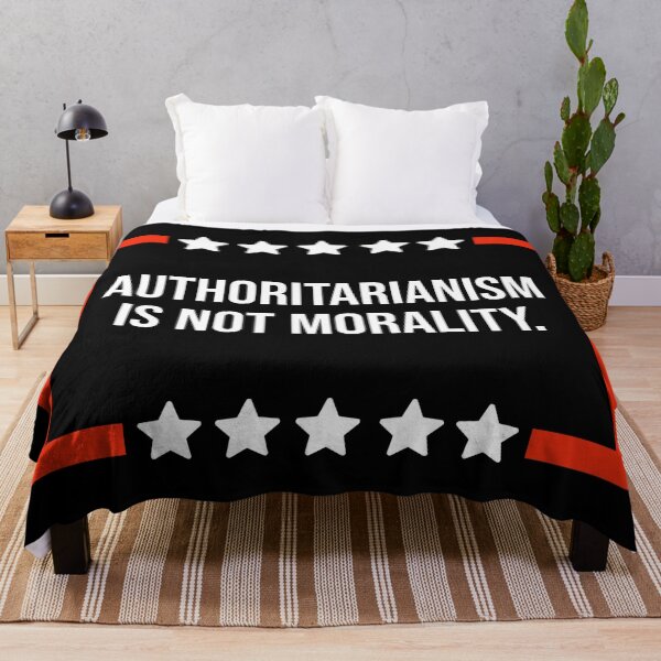 Item preview, Authoritarianism is not morality designed and sold by Rachel the Artist .