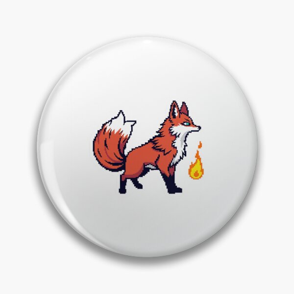 Item preview, Stray Pixel Fox Spirit designed and sold by One More Run.