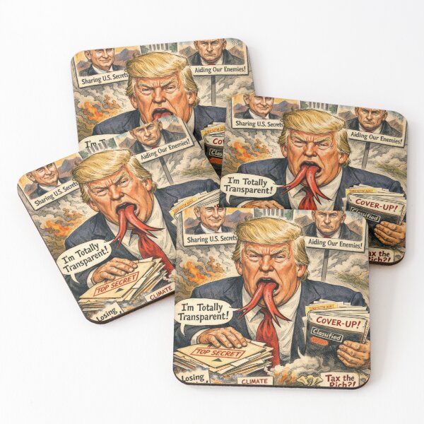 Item preview, Trump Speaks With Forked Tongue designed and sold by Kathleen M Bush.