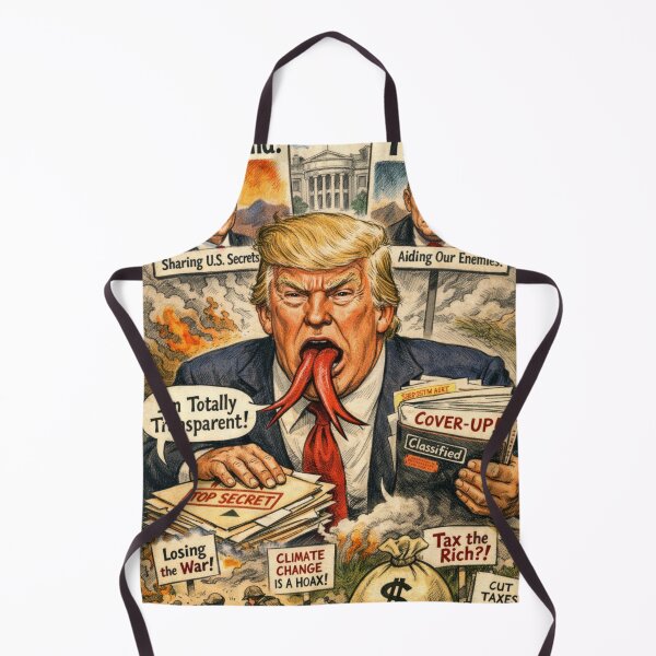 Item preview, Trump Speaks With Forked Tongue designed and sold by Kathleen M Bush.