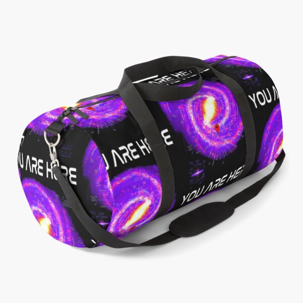 Item preview, You Are Here Milky Way Galaxy Map Space & Science Fiction Graphic White Text designed and sold by MathWare MathClips.