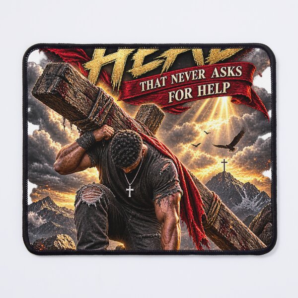 Item preview, Heavy Is The Head That Never Asks For Help - Christian Men's Faith T-Shirt designed and sold by John O.