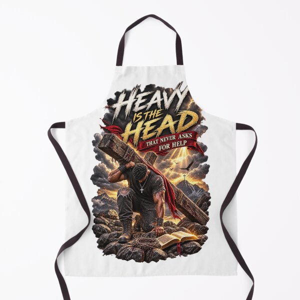 Item preview, Heavy Is The Head That Never Asks For Help - Christian Men's Faith T-Shirt designed and sold by John O.