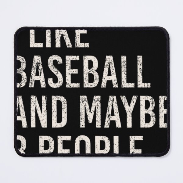 Item preview, I Like Baseball And Maybe 3 People designed and sold by NinaQueenBee.
