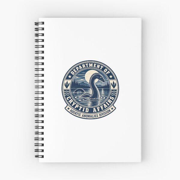 Item preview, Lake Monster Aquatic Anomalies Badge Design designed and sold by VzerosDigital.