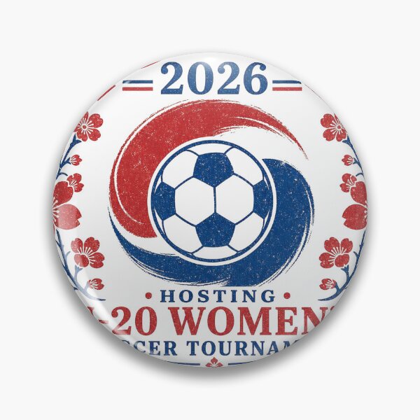 Item preview, Poland 2026 Tournament Emblem Korea Republic Women Team designed and sold by BrickByDream.