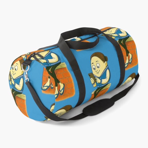 Item preview, LOS CLIPS EN MI CELULAR - Funny Humpty Dumpty Phone Addict designed and sold by Urban-InkStudio.