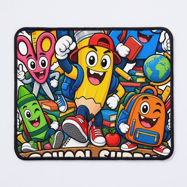 Item preview, School Supply Monsters – Cute Back to School Design for Kids designed and sold by karamram.