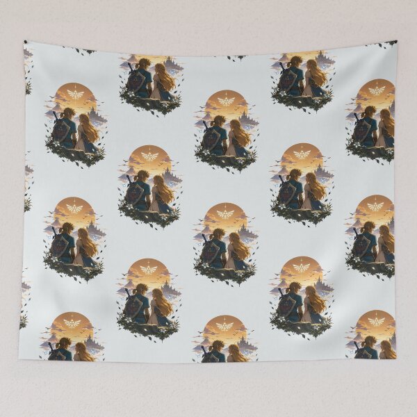 Item preview, Zelda and Link designed and sold by Delmu16.