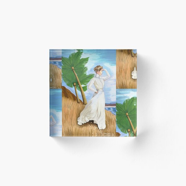 Item preview, Until He Returns by Paula C. Jensen, digital painting, 2026. designed and sold by PollywogDesigns.