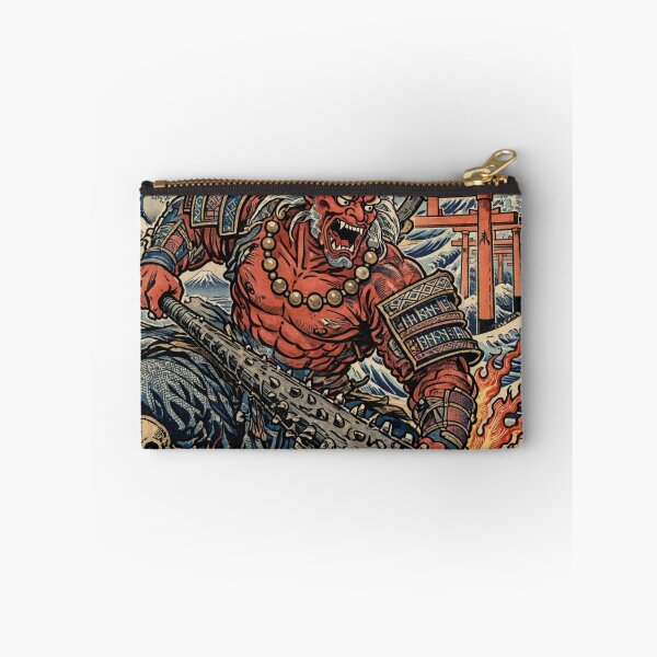Item preview, Fiery Oni Demon Warrior Inferno designed and sold by Surviving Monday Club.