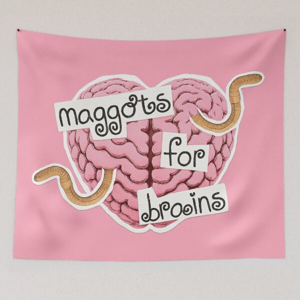 Item preview, Worms for brain designed and sold by YChangShop.