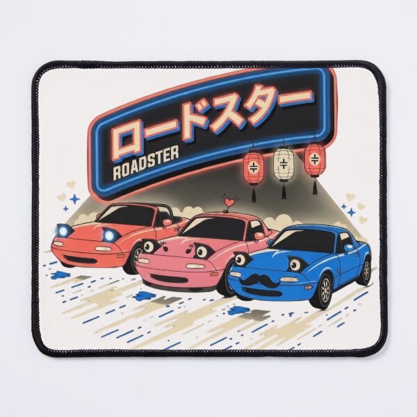 Item preview, Roadster Gang — Kawaii Miata Trio designed and sold by MiataYougester.