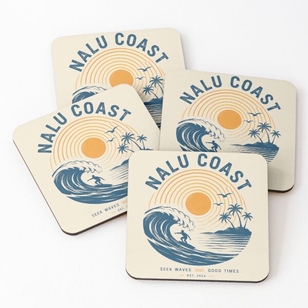 Item preview, Seek Waves Good Times | Retro Surf Wave & Sunset Design | Ocean Beach  designed and sold by Nalu Coast.