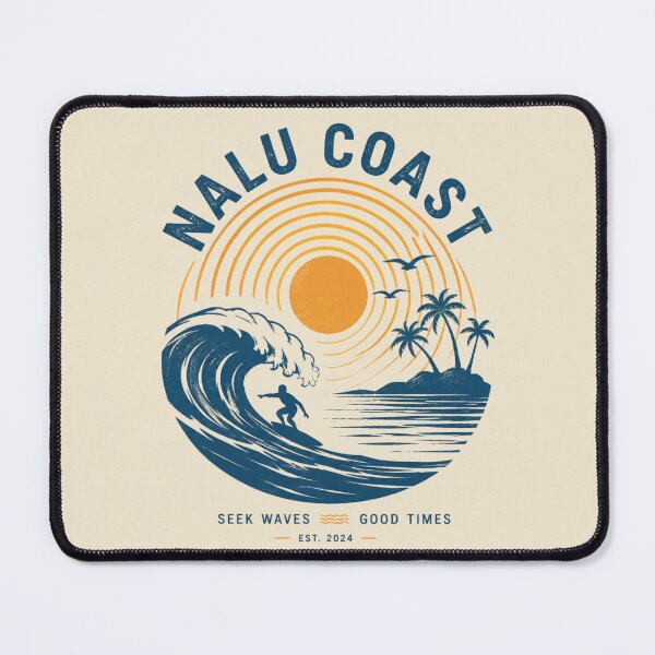 Item preview, Seek Waves Good Times | Retro Surf Wave & Sunset Design | Ocean Beach designed and sold by Nalu Coast.