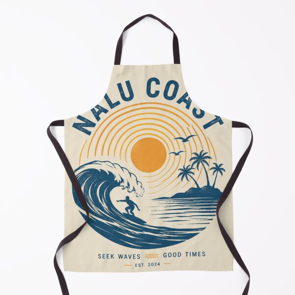 Item preview, Seek Waves Good Times | Retro Surf Wave & Sunset Design | Ocean Beach designed and sold by Nalu Coast.