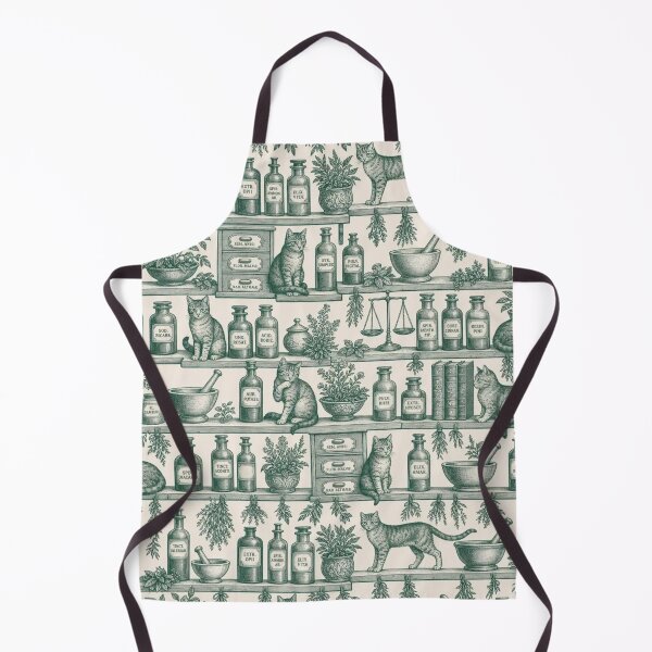 Item preview, Apothecary Toile Seamless Pattern | Vintage Witchy Toile Repeat designed and sold by StickyGuys.