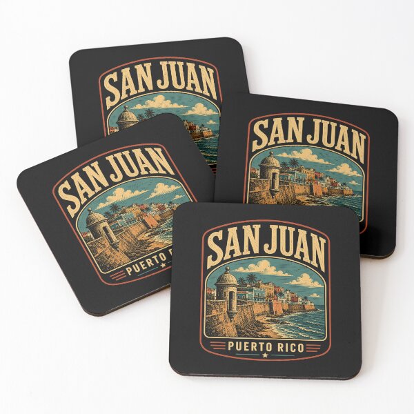 Item preview, San Juan - Puerto Rico designed and sold by GoodOldVintage.