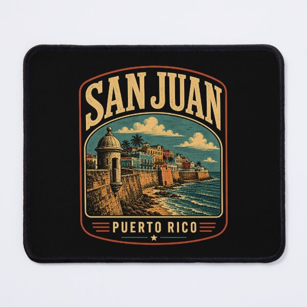 Item preview, San Juan - Puerto Rico designed and sold by GoodOldVintage.