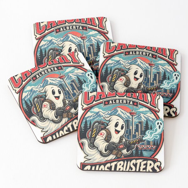 Item preview, Calgary Alberta Ghostbusters Vintage Badge designed and sold by F1FUNSHOP.