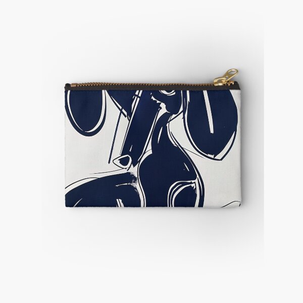 Item preview, Dachshund - Blue Abstract Art designed and sold by shadow-bloom.