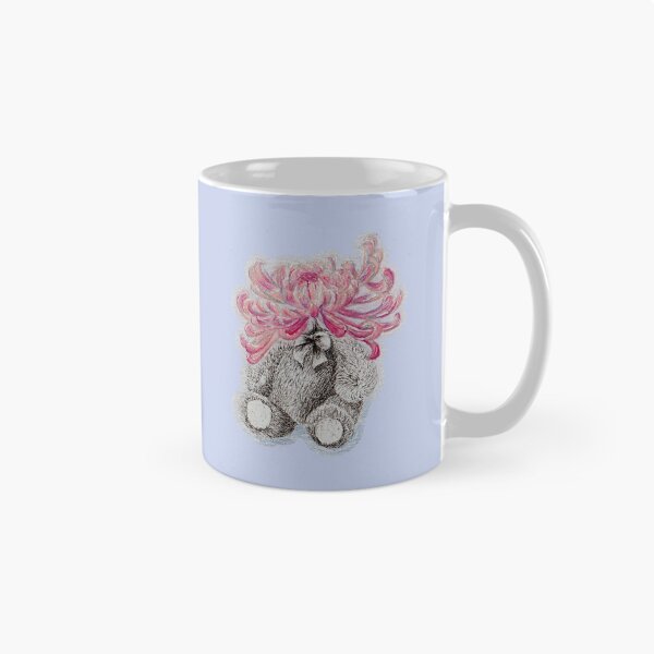 Item preview, Pink Flower Bear designed and sold by Amanda Adela Art.