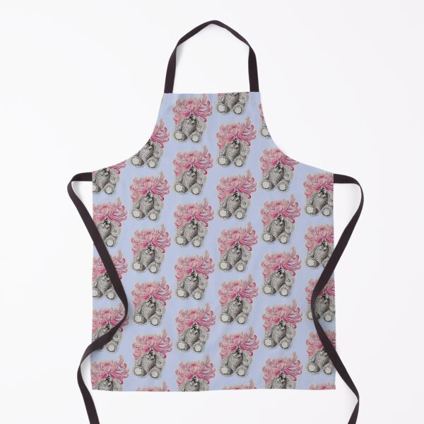 Item preview, Pink Flower Bear designed and sold by Amanda Adela Art.