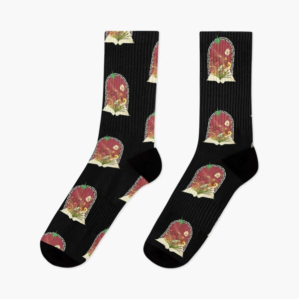 Item preview, Flowers Growing From an Open Book | Book Lover Botanical Reading Design designed and sold by M4Dbrand.