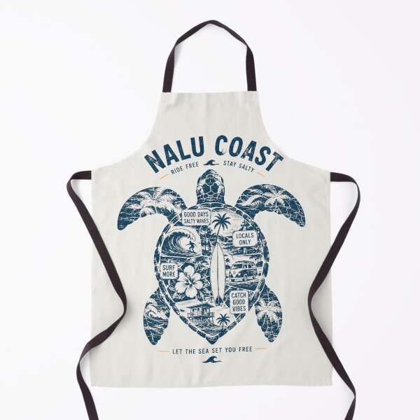 Item preview, Nalu Coast | Ride Free Stay Salty | Tropical Sea Turtle Surf Club Ocean Adventure designed and sold by Nalu Coast.