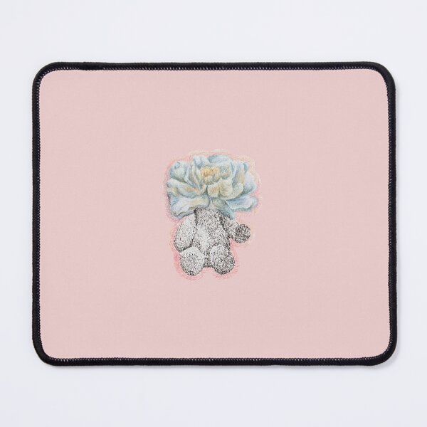 Item preview, Blue Flower Bear designed and sold by Amanda Adela Art.