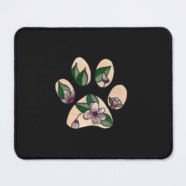 Item preview, Floral Paw Print designed and sold by Seamoon0902.