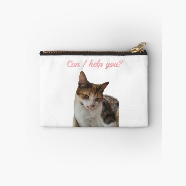 Item preview, "Can I help you?" Cat designed and sold by Tymber2018.