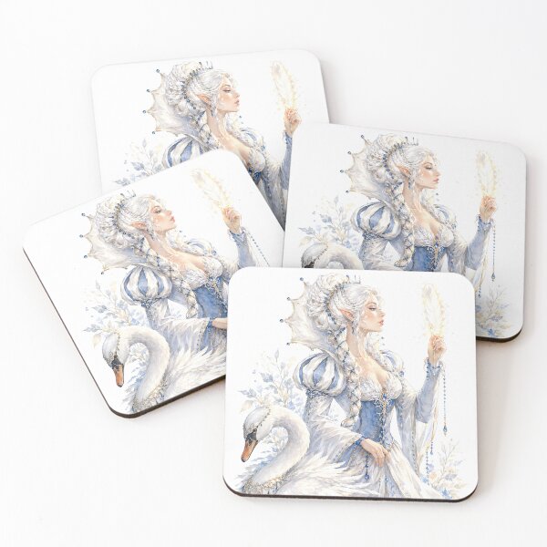 Item preview, White Swan Fae Fantasy designed and sold by Neely Stewart.