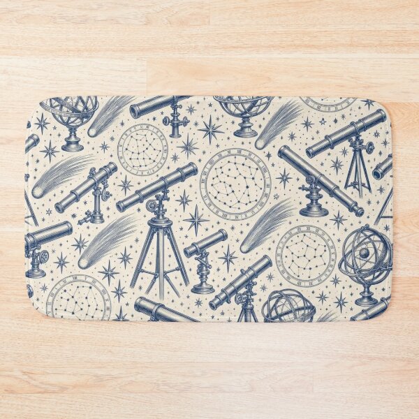 Item preview, Astronomer's Toile Seamless Pattern | Vintage Celestial Toile Repeat designed and sold by StickyGuys.