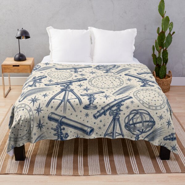 Item preview, Astronomer's Toile Seamless Pattern | Vintage Celestial Toile Repeat designed and sold by StickyGuys.
