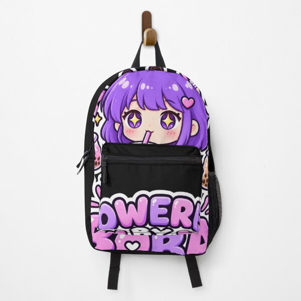 Item preview, Powered by Boba – Cute Kawaii Bubble Tea Girl designed and sold by Revyra Design .
