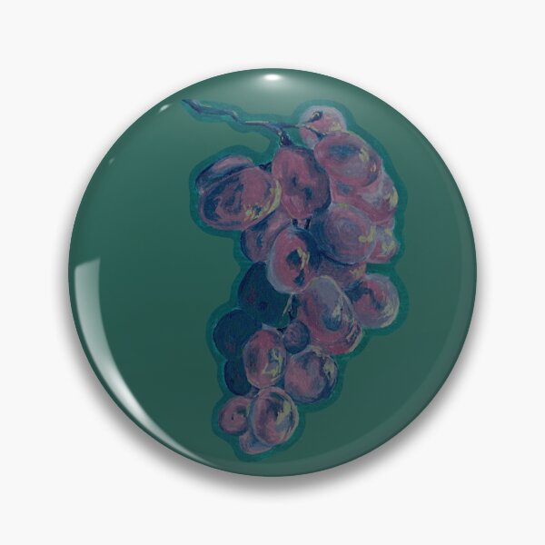 Item preview, Grapes Painting designed and sold by Amanda Adela Art.
