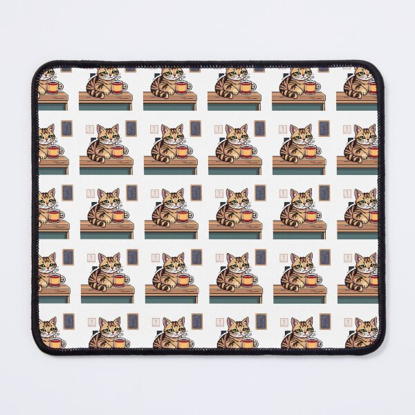 Item preview, Pixel Cat Café Regular designed and sold by One More Run.