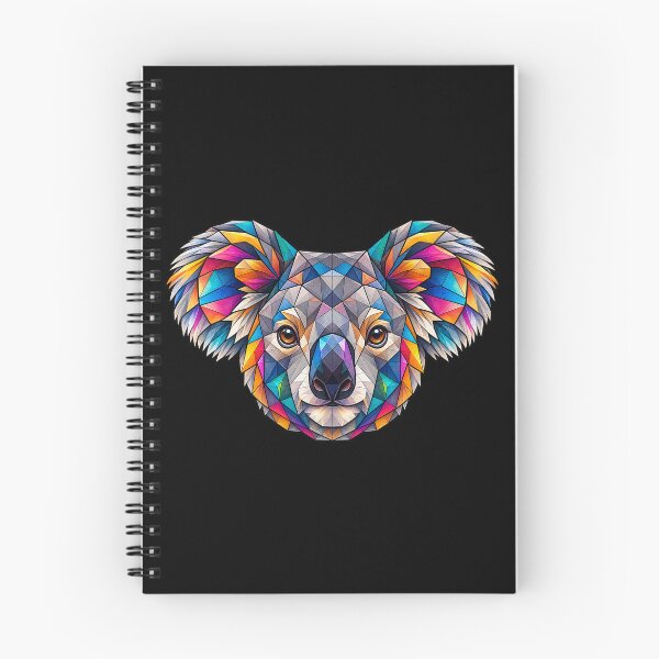 Item preview, Colorful Geometric Koala Art – Vibrant Low-Poly Animal Portrait for Nature Lovers designed and sold by Geometric Art..