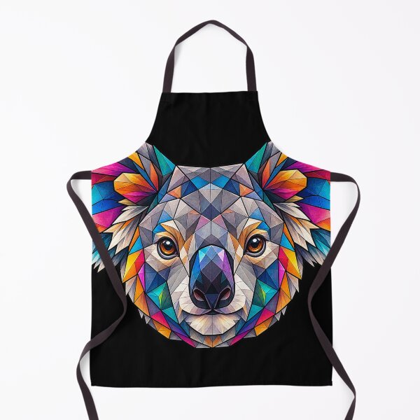 Item preview, Colorful Geometric Koala Art – Vibrant Low-Poly Animal Portrait for Nature Lovers designed and sold by Geometric Art..