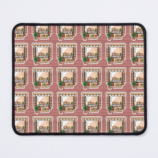 Item preview, Pixel Cat Café Window designed and sold by One More Run.