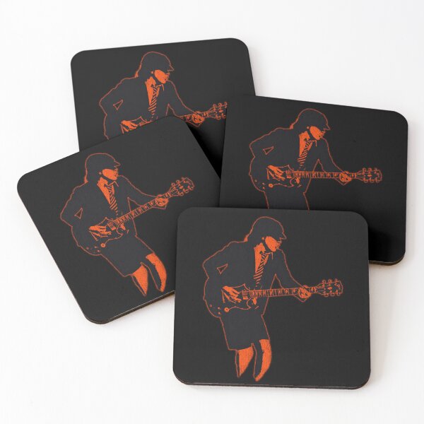 Item preview, Hard Rock Lead Guitarist red Distressed Halftone Graphic designed and sold by surmind.