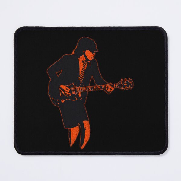 Item preview, Hard Rock Lead Guitarist red Distressed Halftone Graphic designed and sold by surmind.