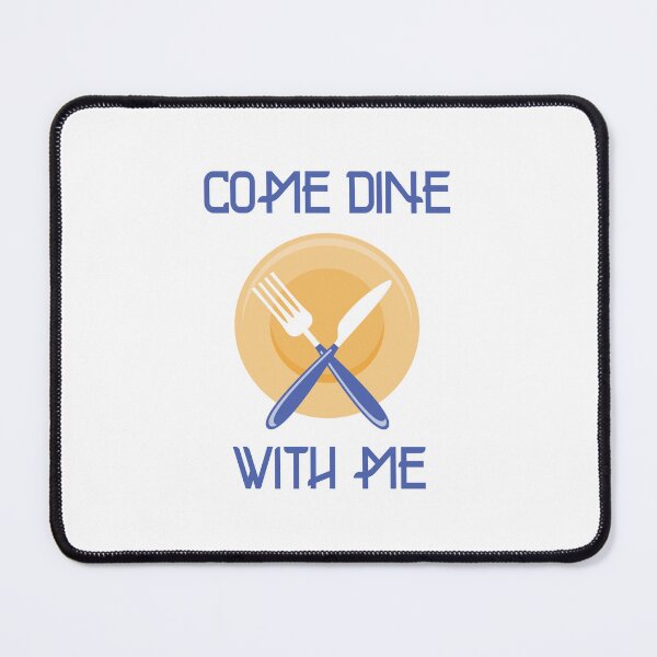 Item preview, Come Dine With Me - Fork/Knife (on White) designed and sold by PawsitiveMum3.