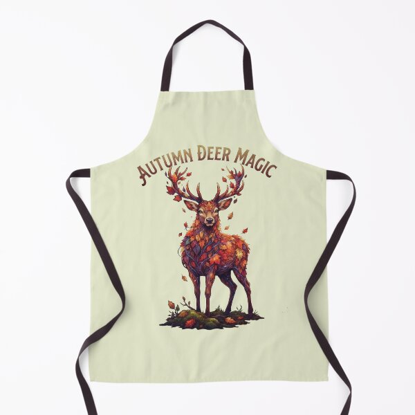 Item preview, Autumn Deer Magic Fall Leaves Wildlife Nature Art designed and sold by Evelashop.