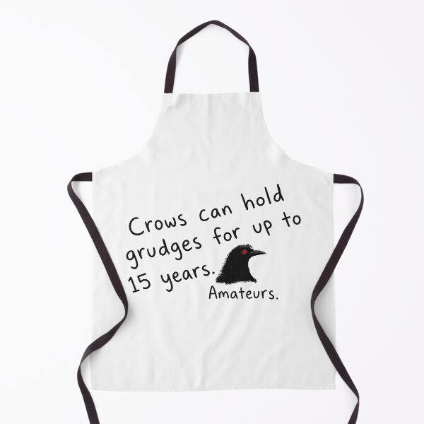 Item preview, Crows can hold grudges for up to 15 years. Amateurs. designed and sold by PopCultureArtShop.