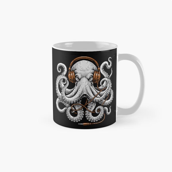 Item preview, Octopus Headphones Music DJ Ocean Sea Life designed and sold by Doodleoub.