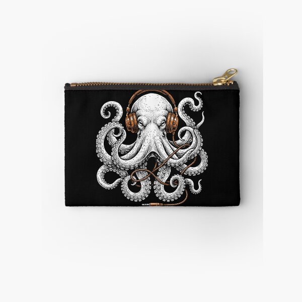 Item preview, Octopus Headphones Music DJ Ocean Sea Life designed and sold by Doodleoub.