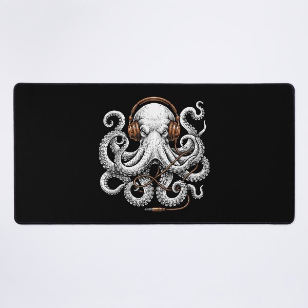 Item preview, Octopus Headphones Music DJ Ocean Sea Life designed and sold by Doodleoub.