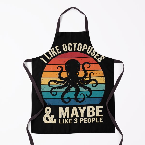 Item preview, I Like Octopuses & Maybe Like 3 People Funny Introvert Ocean Lover designed and sold by Doodleoub.